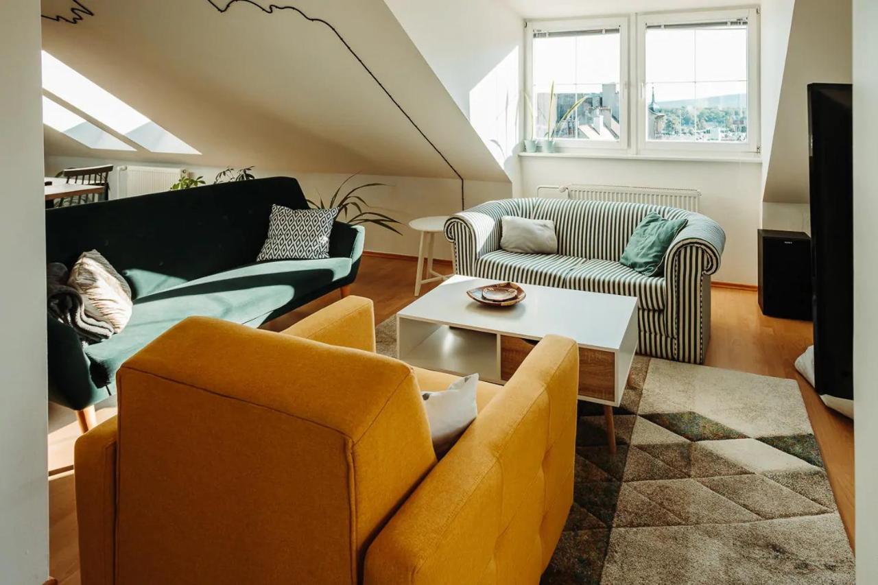 Apartmán Majestic Views From A 60m2 Private Terrace - Castle, Cathedral, Old Town *